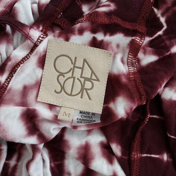 Chaser Double Surplice Tie-Dye Cap Sleeve Tee NWOT - Picture 6 of 8